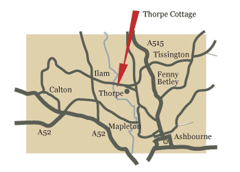 Thorpe Cottage Map